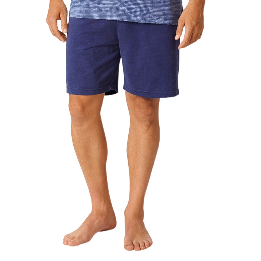 Pijama hombre verano corto algodón cuello pico DORMEN
