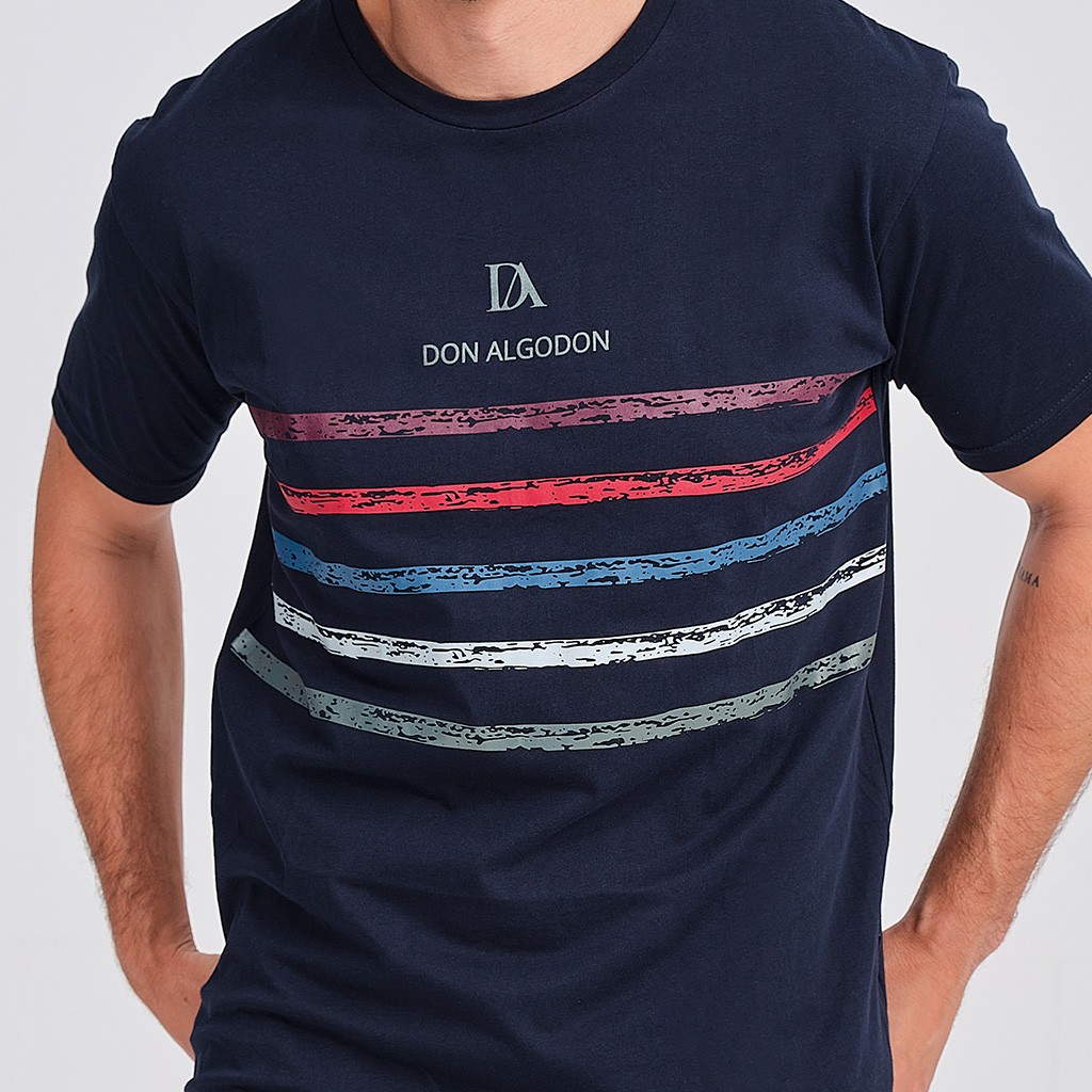 Pijama hombre Don Algodón verano corto algodón cuello redondo